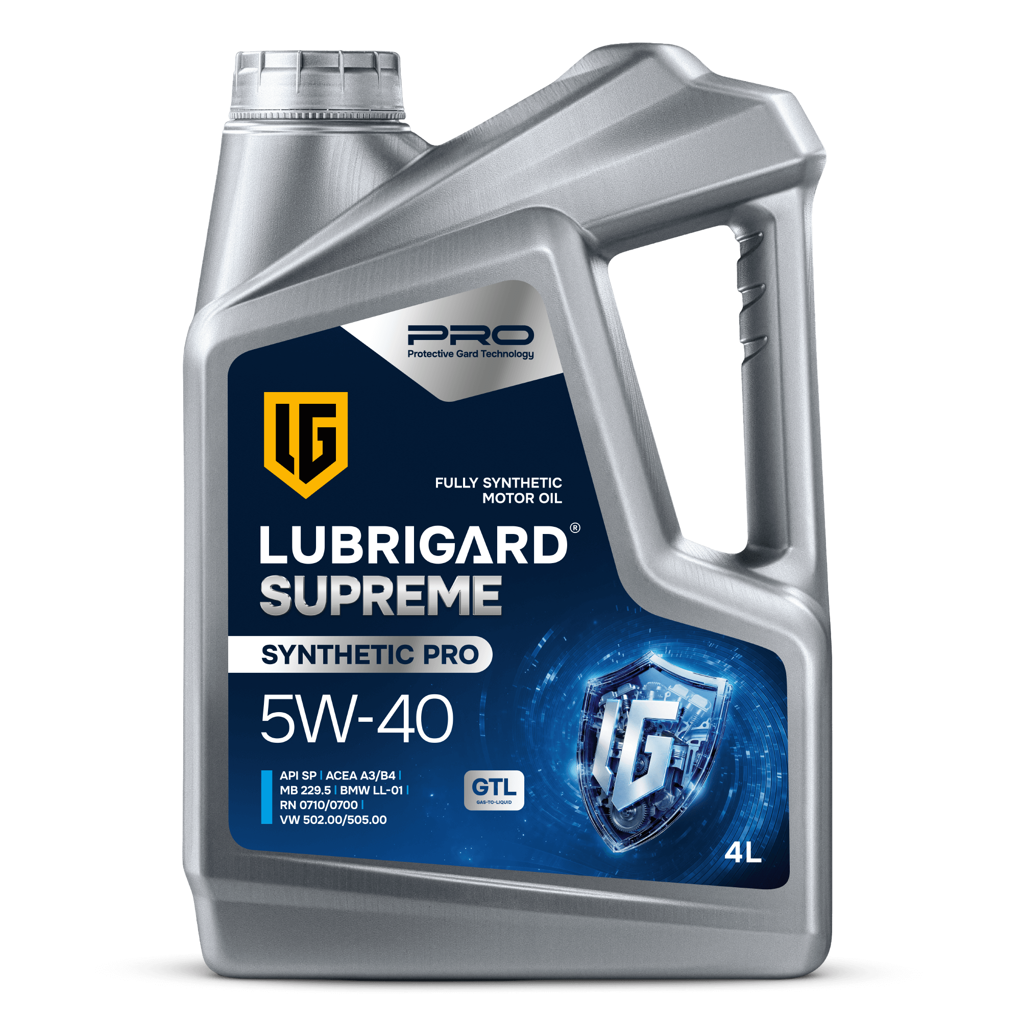 LUBRIGARD Supreme Synthetic PRO SAE 5W-40 (4л)